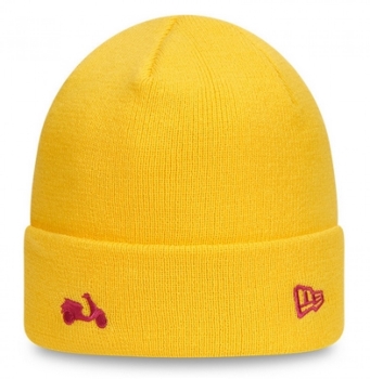 Strickmütze NEW ERA - VESPA - gelb